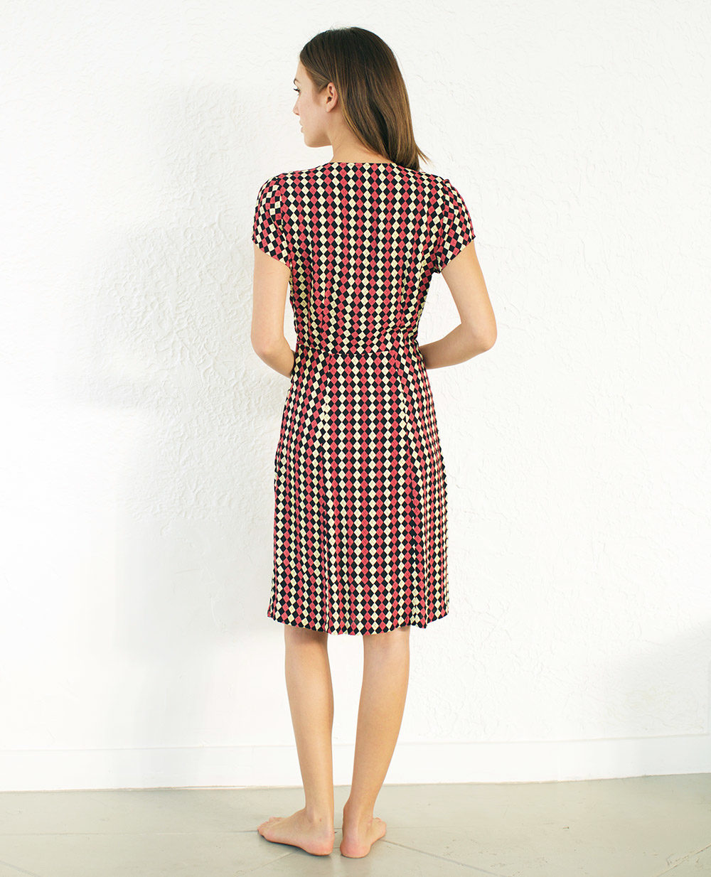 TheClothespinn.com | Daisy Dress Jacks Print